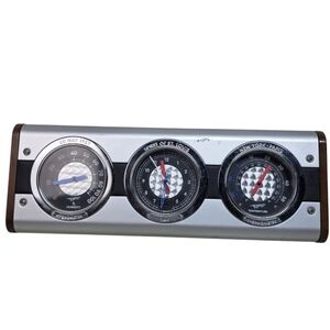 Vintage Spirit of St  Louis Departure Lounge Clock Humidity, Time, Therometer